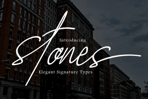 Stones-Signature-Font-1