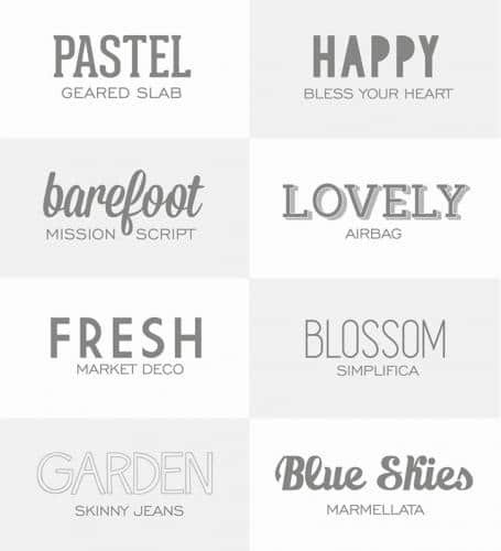 Fresh Spring Fonts