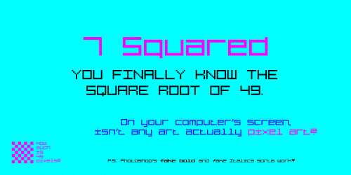 Squared Font