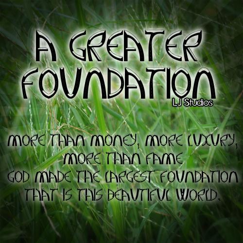 A Greater Foundation Font