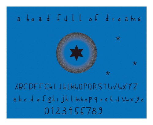 A Head Full Of Dreams Font