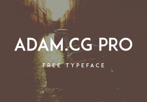 ADAM CG Pro Font