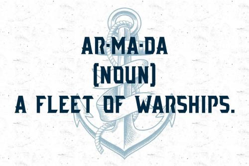 AE Armada Base Font