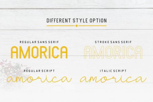 AMORICA Font Duo