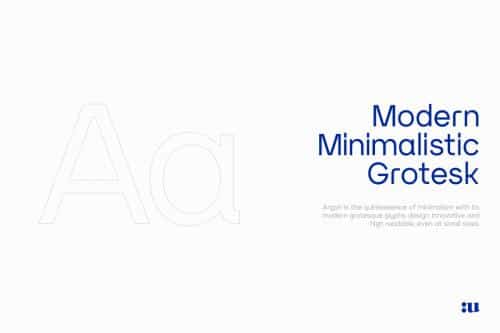ARGON SANS FONT