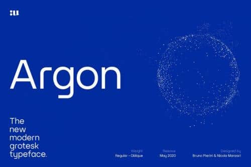 ARGON SANS FONT