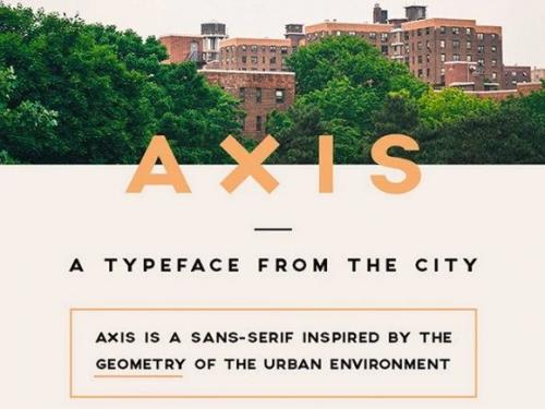 AXIS Typeface