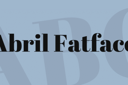 Abril Fatface Font