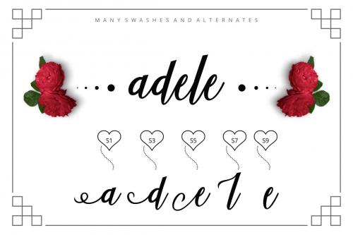 Adeline Calligraphy Font