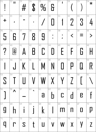 Agency FB Font