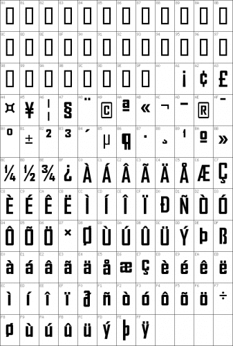Agency FB Font