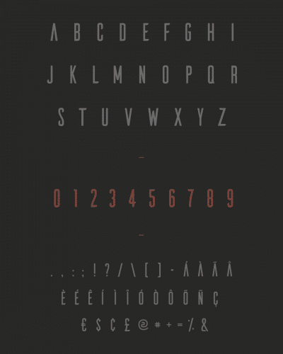 Ailerons Typeface Font