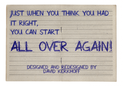 All Over Again Font