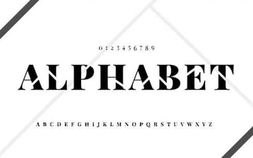 Alphabet Serif Font