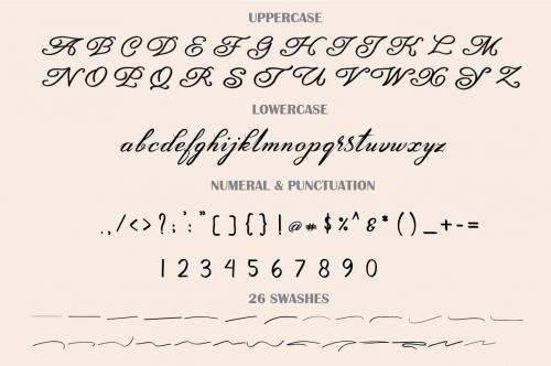 Amarillo Calligraphy Font