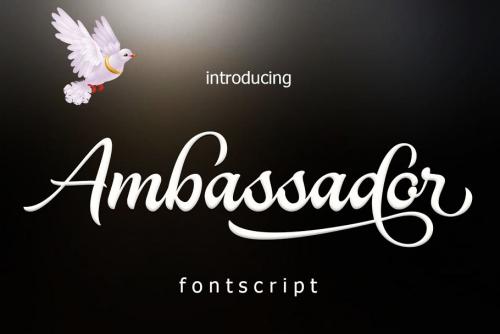 Ambassador Script Font