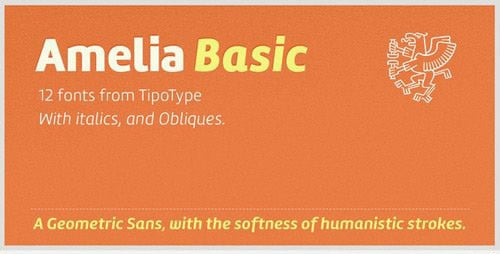 Amelia Basic Font