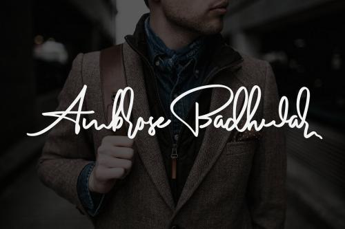Anderfont Signature Font