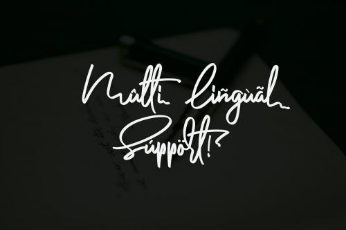 Anderfont Signature Font