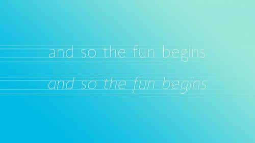 Andis Light Font