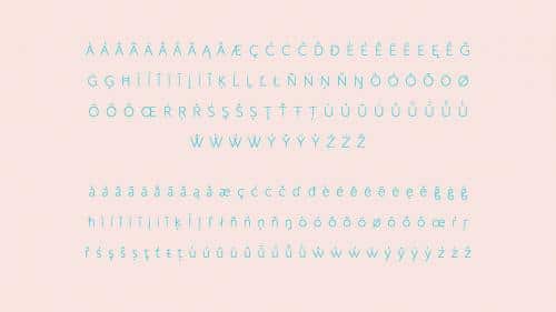 Andis Light Font