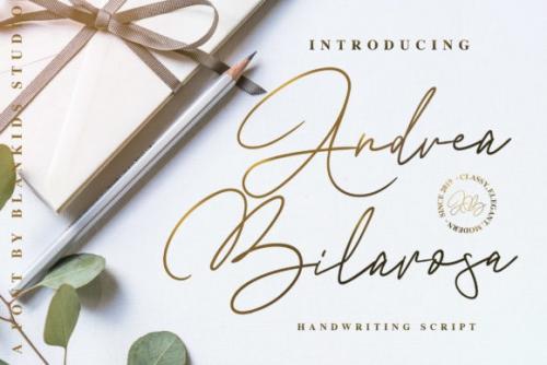 Andrea Belarosa Handwritten Font