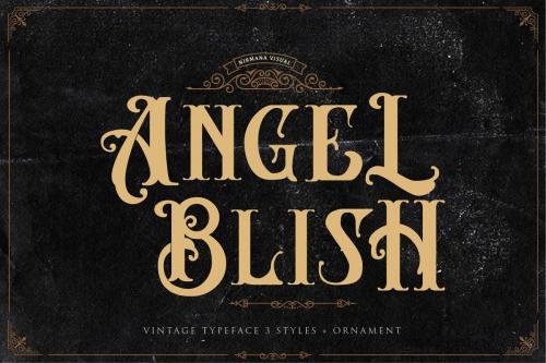Angel Blish Typeface