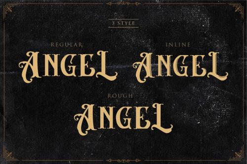 Angel Blish Typeface