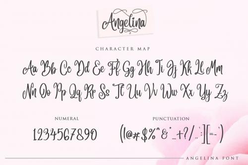 Angelina Handwritten Font
