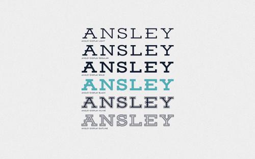 Ansley Display Font