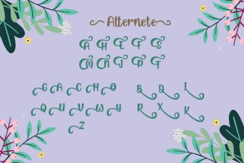 Ante Blink Script Font