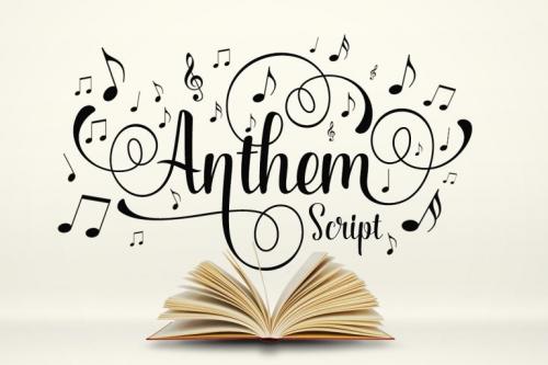 Anthem Script Font