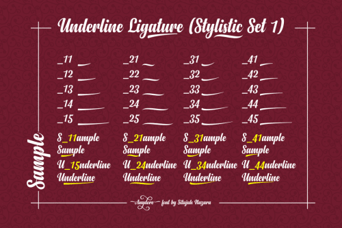 Anydore Script Font