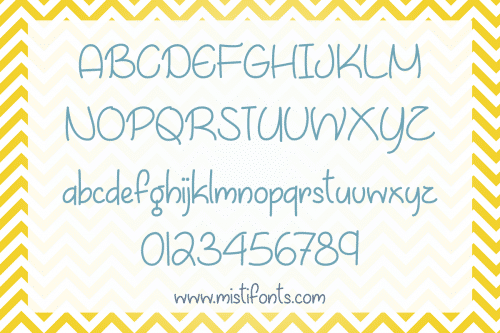 April Flowers Font