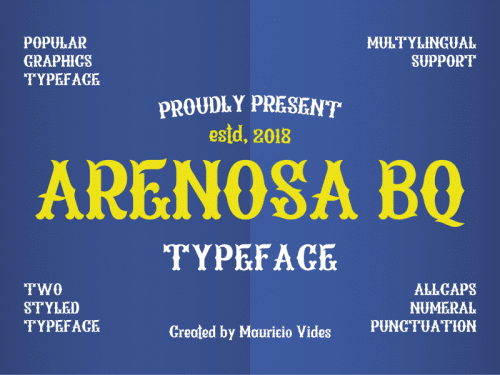 Arenosa BQ Font
