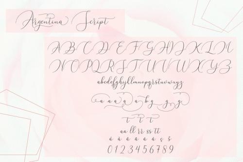 Argentina Calligraphy Font