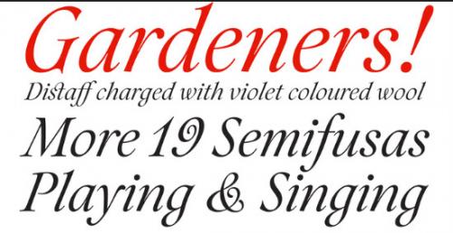 Aria Pro Font