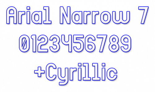 Arial Narrow Font