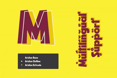 Ariston Display Font