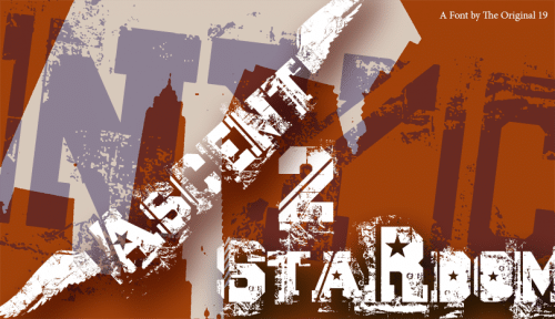 Ascent Stardom Font