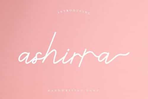 Ashirra Font