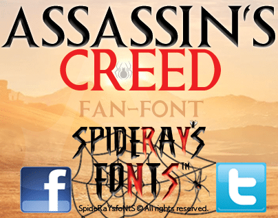 Assassins Creed Font