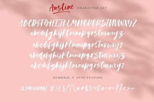 Austine Brush Font