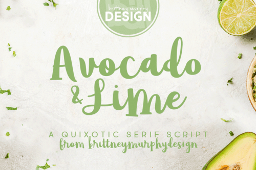 Avacado Lime Font