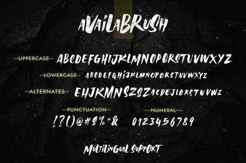 Availa Brush Font