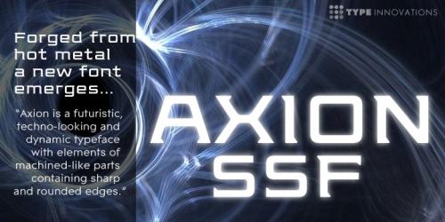 Axion SSF Font