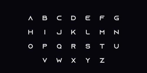 Azonix Typeface