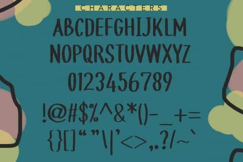 BEACH HOUSE HANDLETTERED FONT