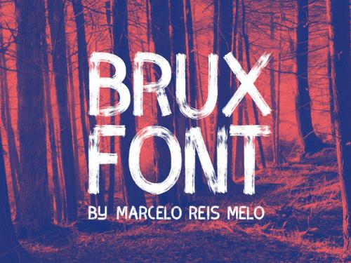 BRUX Bold Brush Font
