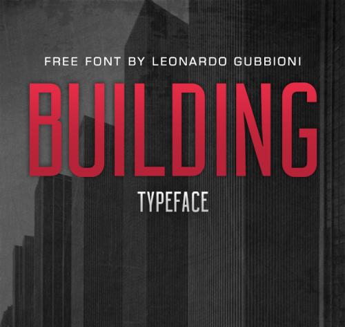 BUILDING Typeface